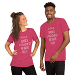 Bases Loaded, Hearts Full - Unisex t-shirt
