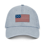 USA Flag Denim Hat